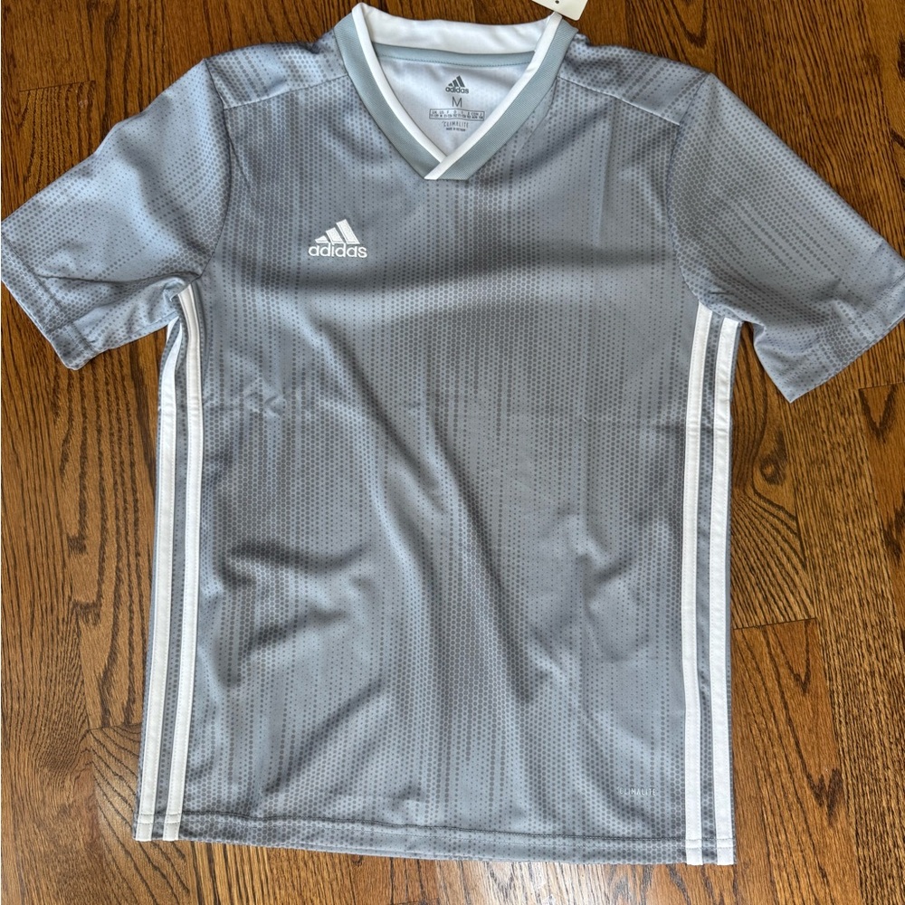 Adidas Kids Silver Performance Jersey